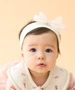 petit main / プティマイン ベビー・キッズグッズ | チュールリボンつきヘアバンド