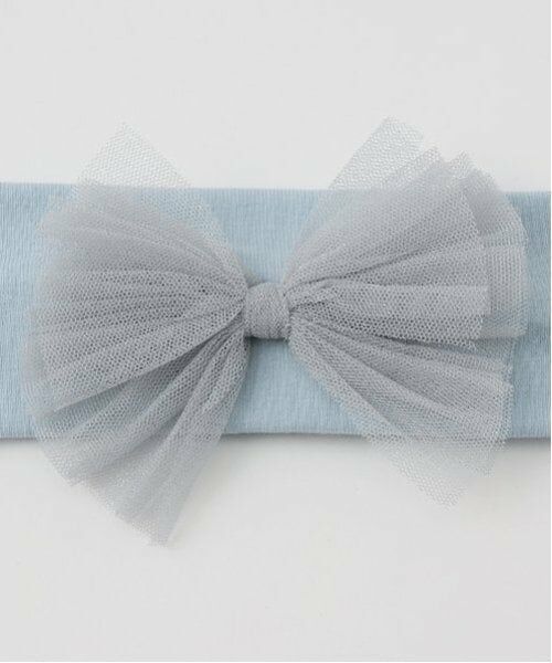 petit main / プティマイン ベビー・キッズグッズ | チュールリボンつきヘアバンド | 詳細3