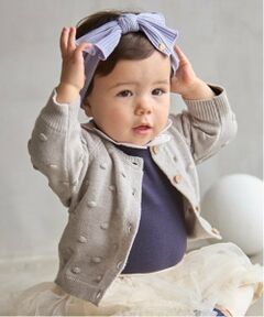 petit main / プティマイン ベビー・キッズウエア | ポコポコカーディガン