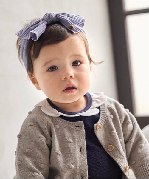 petit main / プティマイン ベビー・キッズウエア | ポコポコカーディガン | 詳細4