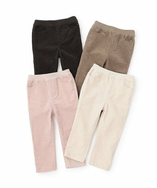 petit main / プティマイン その他パンツ | 【リンク】コーデュロイストレートパンツ(キッズ) | 詳細5