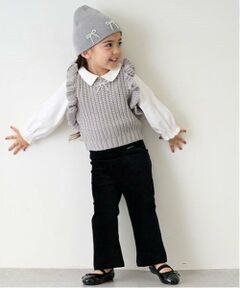 petit main / プティマイン その他パンツ | カットコールフレアパンツ