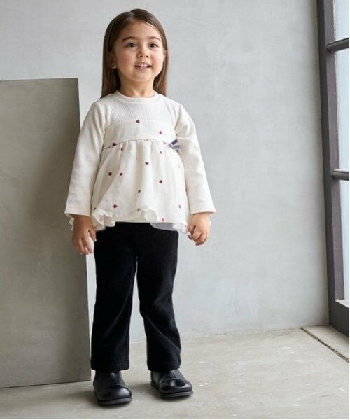 petit main / プティマイン その他パンツ | カットコールフレアパンツ | 詳細11