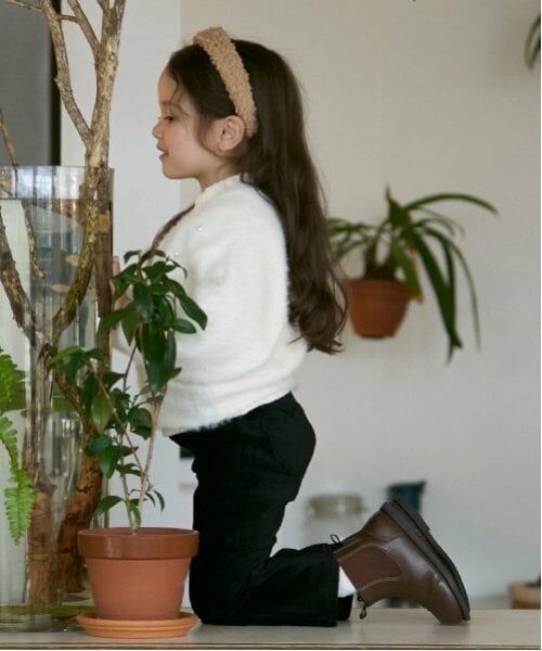 petit main / プティマイン その他パンツ | カットコールフレアパンツ | 詳細15