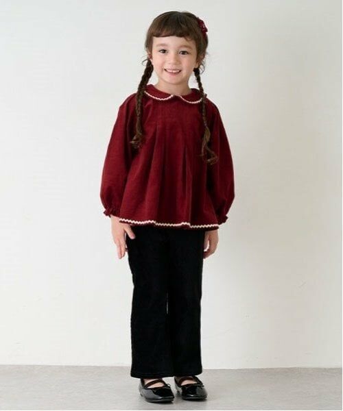 petit main / プティマイン その他パンツ | カットコールフレアパンツ | 詳細9