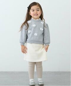 petit main / プティマイン ショート・ハーフ・半端丈パンツ | 【リンク】ハート釦レギつきスカート(キッズ)