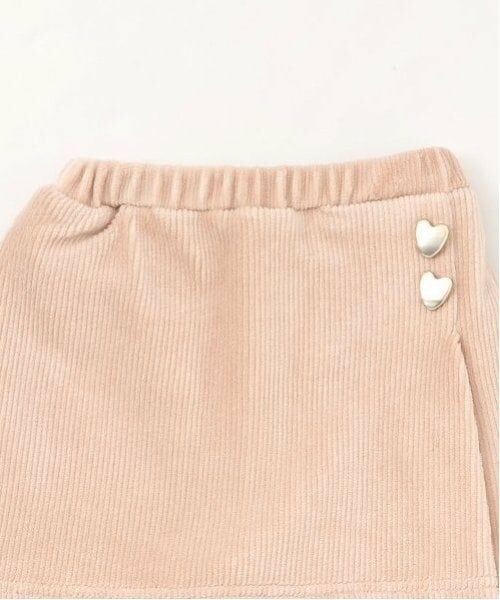 petit main / プティマイン ショート・ハーフ・半端丈パンツ | 【リンク】ハート釦レギつきスカート(キッズ) | 詳細16