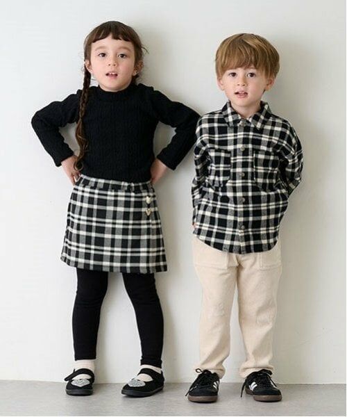 petit main / プティマイン ショート・ハーフ・半端丈パンツ | 【リンク】ハート釦レギつきスカート(キッズ) | 詳細3