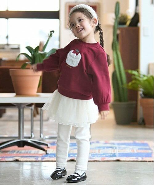 petit main / プティマイン ショート・ハーフ・半端丈パンツ | レギンスつきチュールスカート | 詳細18