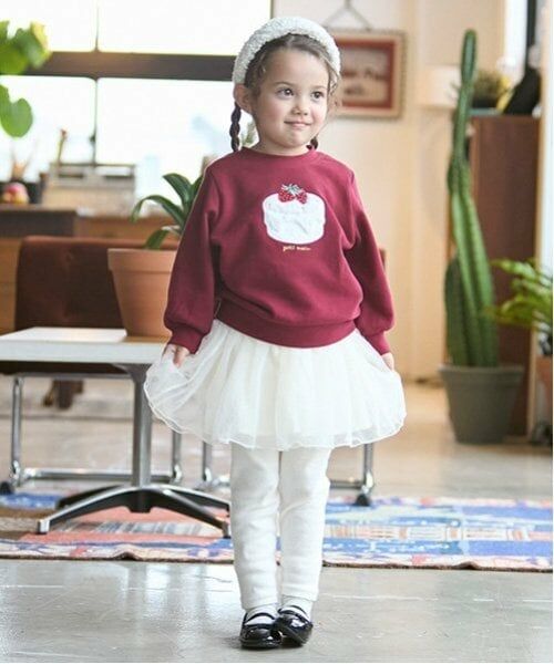 petit main / プティマイン ショート・ハーフ・半端丈パンツ | レギンスつきチュールスカート | 詳細19