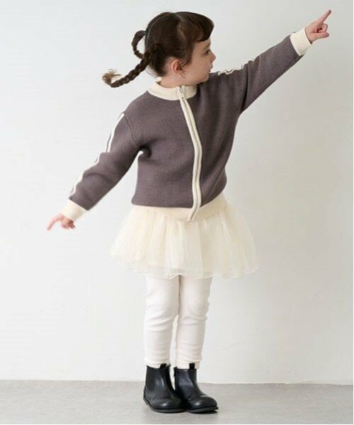 petit main / プティマイン ショート・ハーフ・半端丈パンツ | レギンスつきチュールスカート | 詳細6