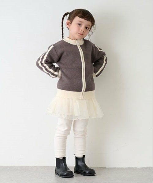 petit main / プティマイン ショート・ハーフ・半端丈パンツ | レギンスつきチュールスカート | 詳細7