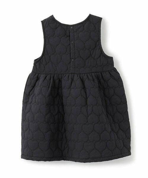 petit main / プティマイン ミニ丈・ひざ丈ワンピース | 【リンク】ハートキルティングジャンスカ(キッズ) | 詳細10