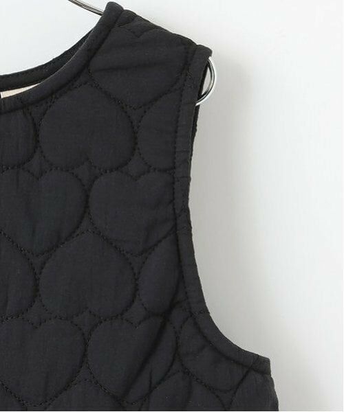 petit main / プティマイン ミニ丈・ひざ丈ワンピース | 【リンク】ハートキルティングジャンスカ(キッズ) | 詳細12