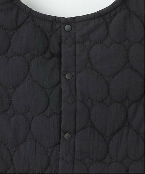 petit main / プティマイン ミニ丈・ひざ丈ワンピース | 【リンク】ハートキルティングジャンスカ(キッズ) | 詳細14