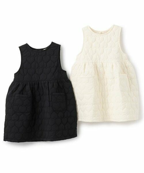 petit main / プティマイン ミニ丈・ひざ丈ワンピース | 【リンク】ハートキルティングジャンスカ(キッズ) | 詳細17