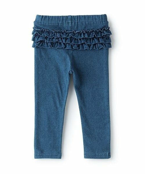 petit main / プティマイン レギンス・スパッツ | 裏起毛バックフリルレギンス | 詳細3