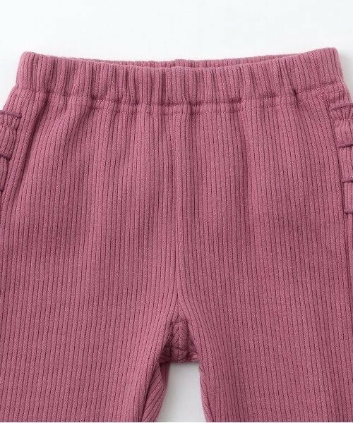 petit main / プティマイン レギンス・スパッツ | 裏起毛バックフリルレギンス | 詳細5