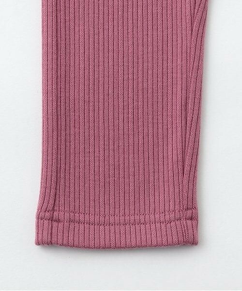 petit main / プティマイン レギンス・スパッツ | 裏起毛バックフリルレギンス | 詳細6