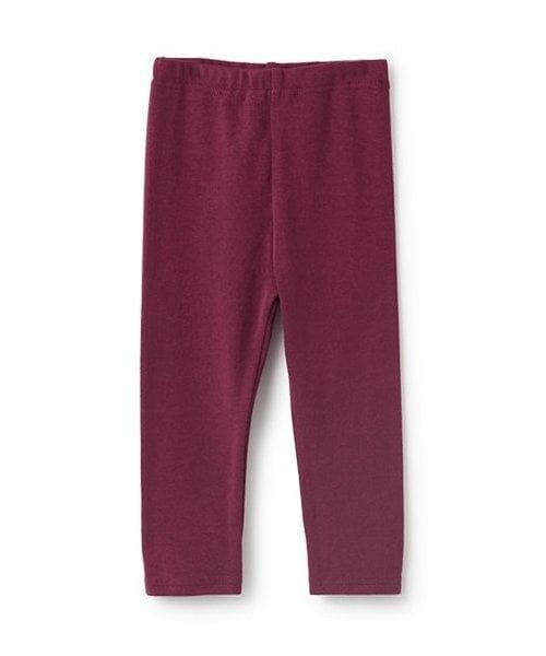 petit main / プティマイン レギンス・スパッツ | 【フワもちっと】あったかレギンス（赤）