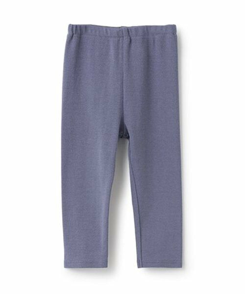 petit main / プティマイン レギンス・スパッツ | 【フワもちっと】あったかレギンス（ブルー グレー）