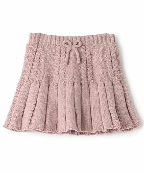 petit main / プティマイン ショート・ハーフ・半端丈パンツ | ニットプリーツスカート | 詳細14