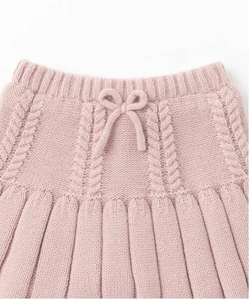 petit main / プティマイン ショート・ハーフ・半端丈パンツ | ニットプリーツスカート | 詳細16