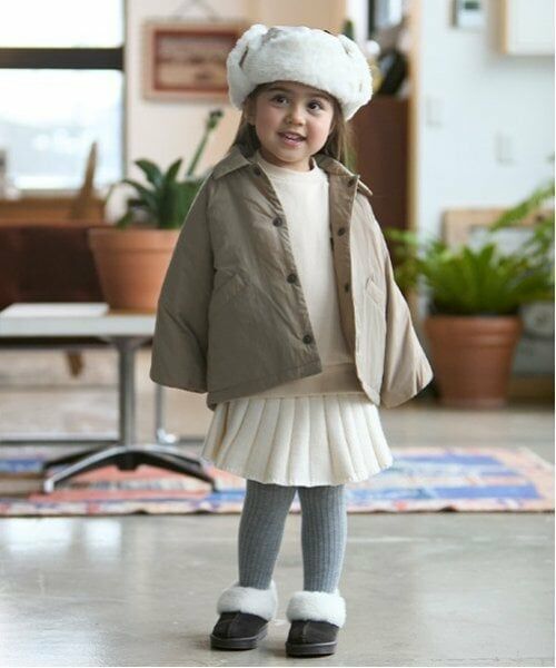 petit main / プティマイン ショート・ハーフ・半端丈パンツ | ニットプリーツスカート | 詳細8