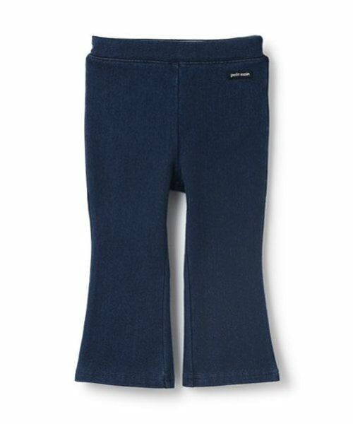 petit main / プティマイン その他パンツ | 裏起毛カットデニムフレアパンツ | 詳細6