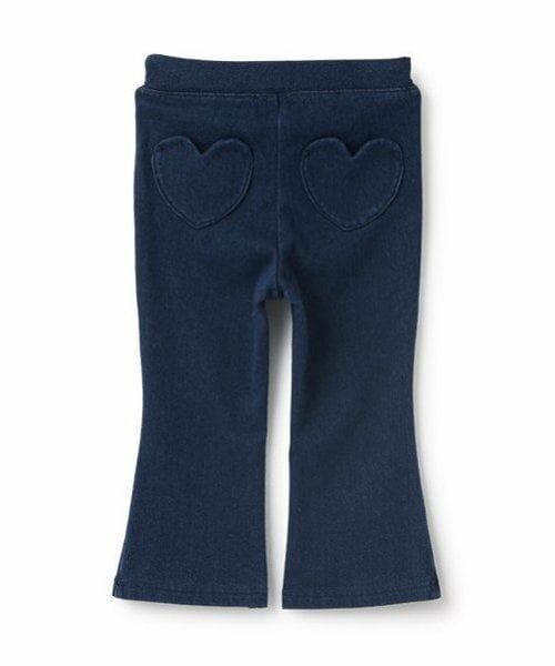 petit main / プティマイン その他パンツ | 裏起毛カットデニムフレアパンツ | 詳細7