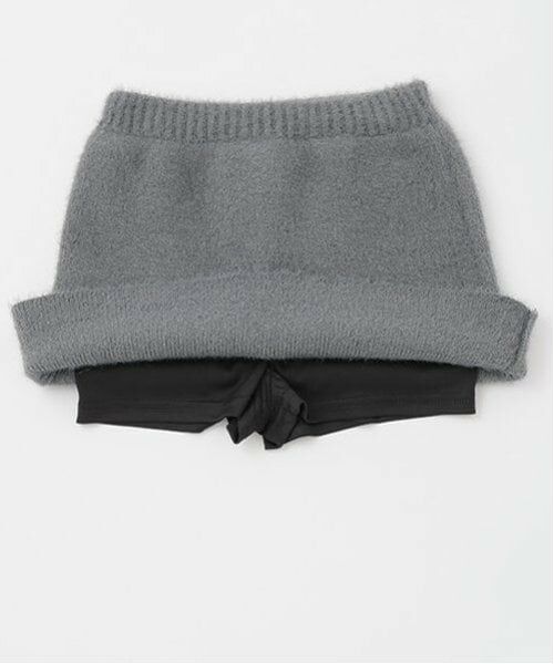 petit main / プティマイン ミニ・ひざ丈スカート | 【リンク】ラメニットスカート(キッズ) | 詳細12