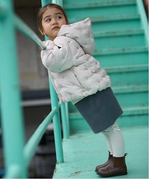 petit main / プティマイン ミニ・ひざ丈スカート | 【リンク】ラメニットスカート(キッズ) | 詳細6