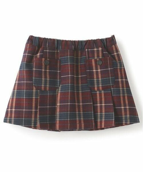 petit main / プティマイン ショート・ハーフ・半端丈パンツ | 【リンク】チェックプリーツスカパン(キッズ) | 詳細5