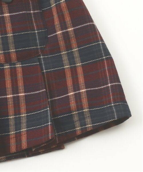 petit main / プティマイン ショート・ハーフ・半端丈パンツ | 【リンク】チェックプリーツスカパン(キッズ) | 詳細7