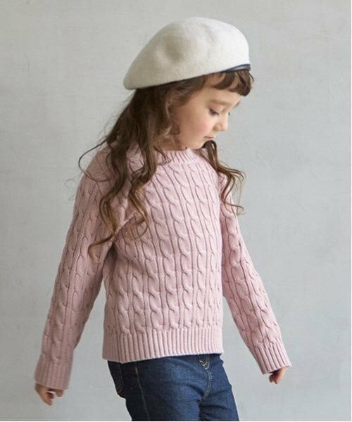 petit main / プティマイン ニット・セーター | 【リンク】コットンニット(キッズ) | 詳細2