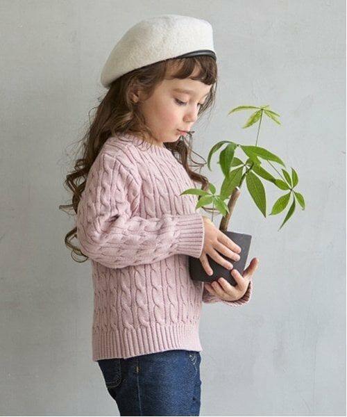 petit main / プティマイン ニット・セーター | 【リンク】コットンニット(キッズ) | 詳細3