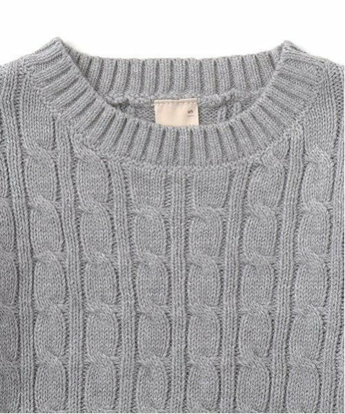 petit main / プティマイン ニット・セーター | 【リンク】コットンニット(キッズ) | 詳細8