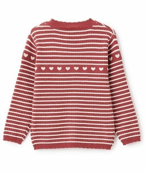 petit main / プティマイン ニット・セーター | 【フワもちっと】ハートリブニット | 詳細4