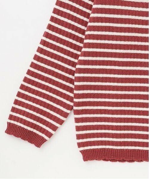 petit main / プティマイン ニット・セーター | 【フワもちっと】ハートリブニット | 詳細6