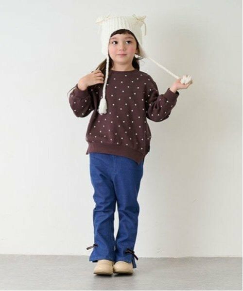 petit main / プティマイン スウェット | 【プティプラ】girlsトレーナー(キッズサイズ) | 詳細5