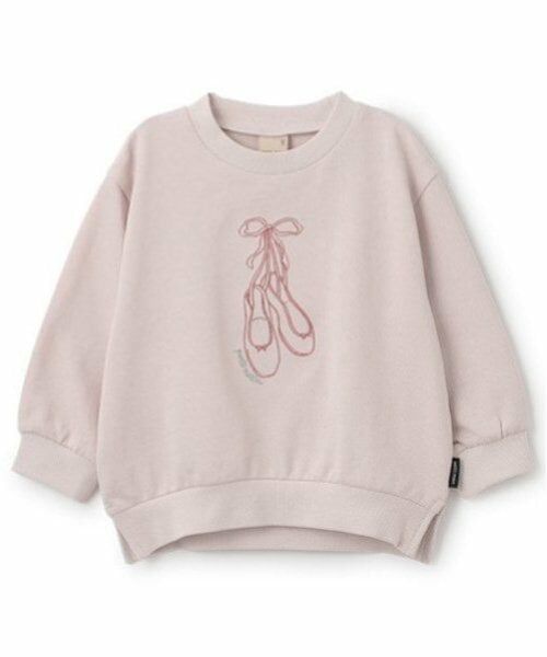 petit main / プティマイン スウェット | 【プティプラ】girlsトレーナー(キッズサイズ)（ピンク）