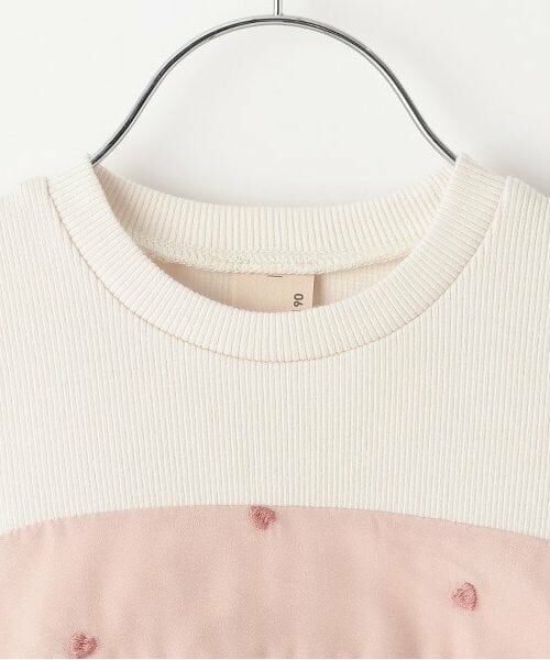 petit main / プティマイン その他トップス | 【リンク】ハート刺しゅうチュニック(キッズ) | 詳細2