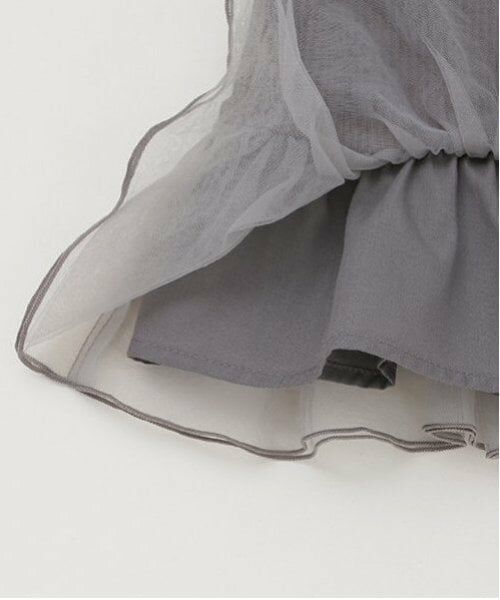 petit main / プティマイン その他トップス | 【リンク】えりレースチュールチュニック(キッズ) | 詳細10