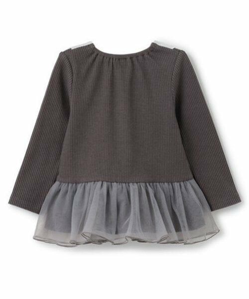 petit main / プティマイン その他トップス | 【リンク】えりレースチュールチュニック(キッズ) | 詳細5