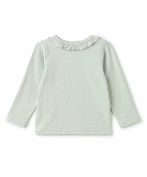 petit main / プティマイン Tシャツ | 【フワもちっと】吸湿発熱ちびフリル長T | 詳細5