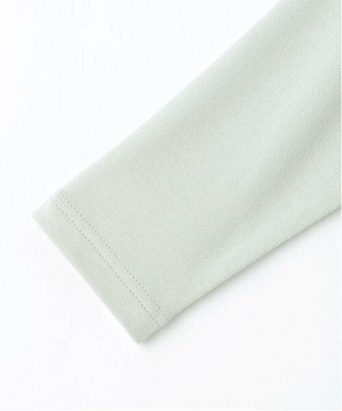 petit main / プティマイン Tシャツ | 【フワもちっと】吸湿発熱ちびフリル長T | 詳細7