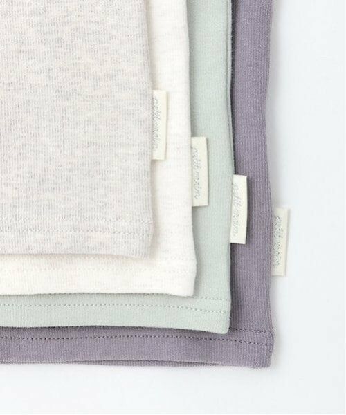 petit main / プティマイン Tシャツ | 【フワもちっと】吸湿発熱ちびフリル長T | 詳細8
