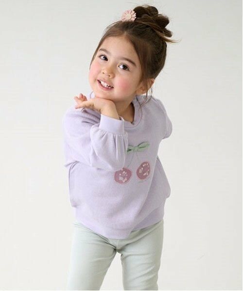 petit main / プティマイン スウェット | 【リンク】キラキラモチーフトレーナー(キッズ) | 詳細4