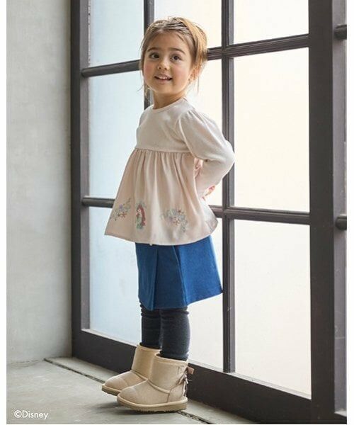 petit main / プティマイン その他トップス | 【Disney】刺しゅうカットチュニック | 詳細1