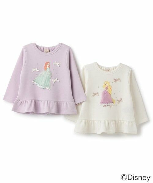 petit main / プティマイン Tシャツ | 【Disney】グラフィック長T | 詳細13